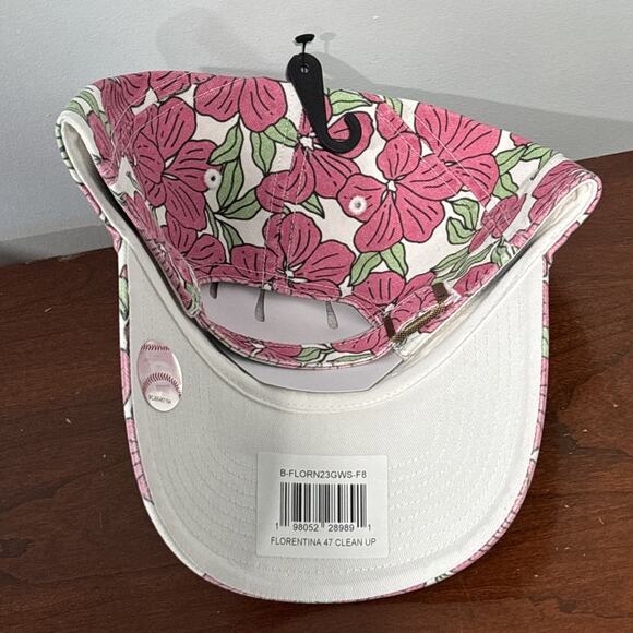 '47 Brand St. Louis Cardinals Hat Womens Pink Floral Back Strap Cap Clean Up - Picture 4 of 6